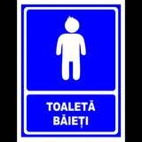 Semn pentru toaleta baieti